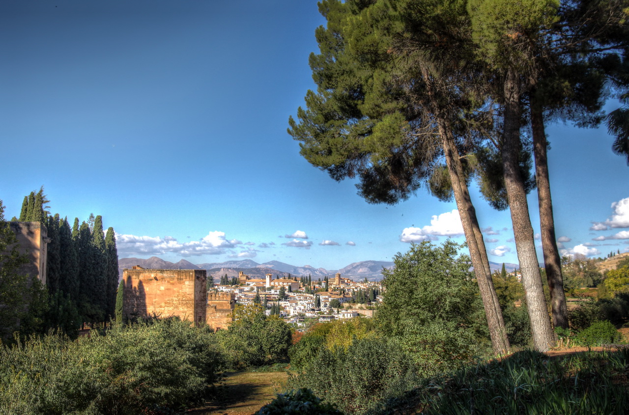 Blick auf die Alhambra 1