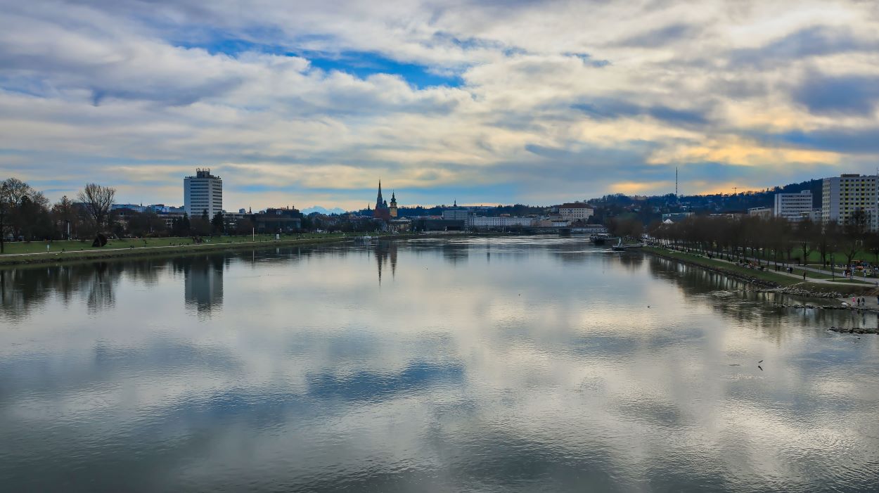 Blick auf Linz