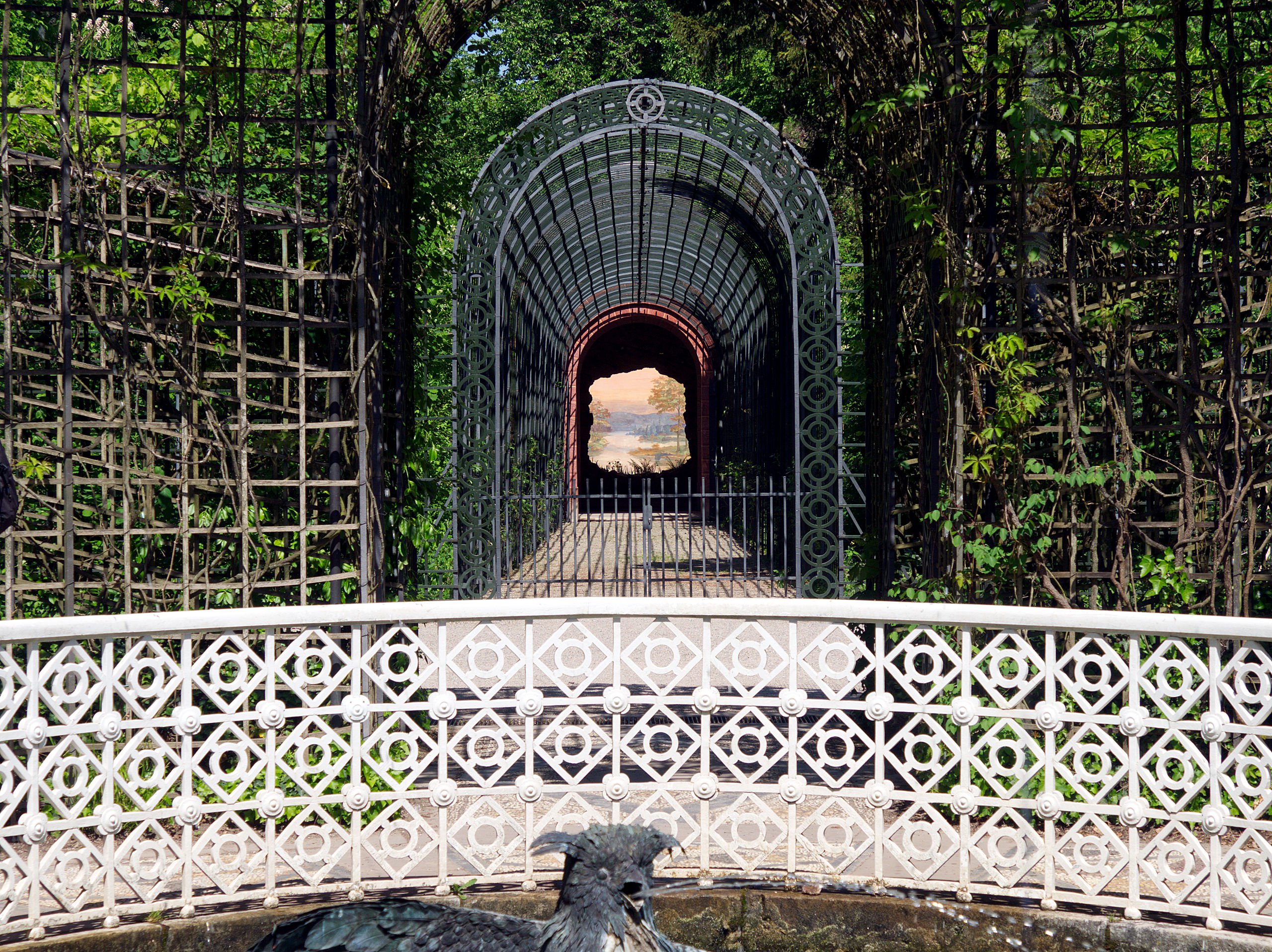 Blick in ein anderes Land