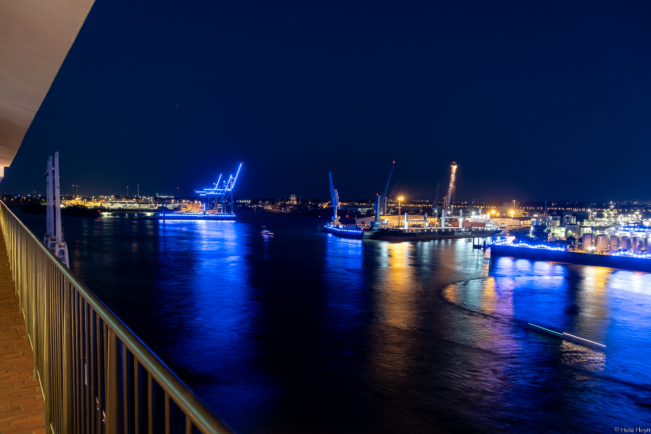 Blick von der Elphi - Hamburg