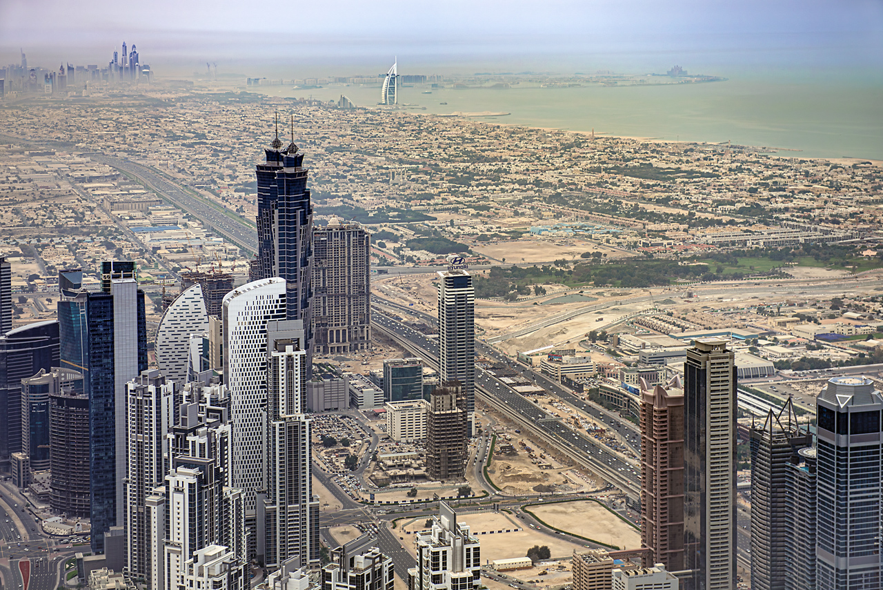 Blick zum Burj Al Arab