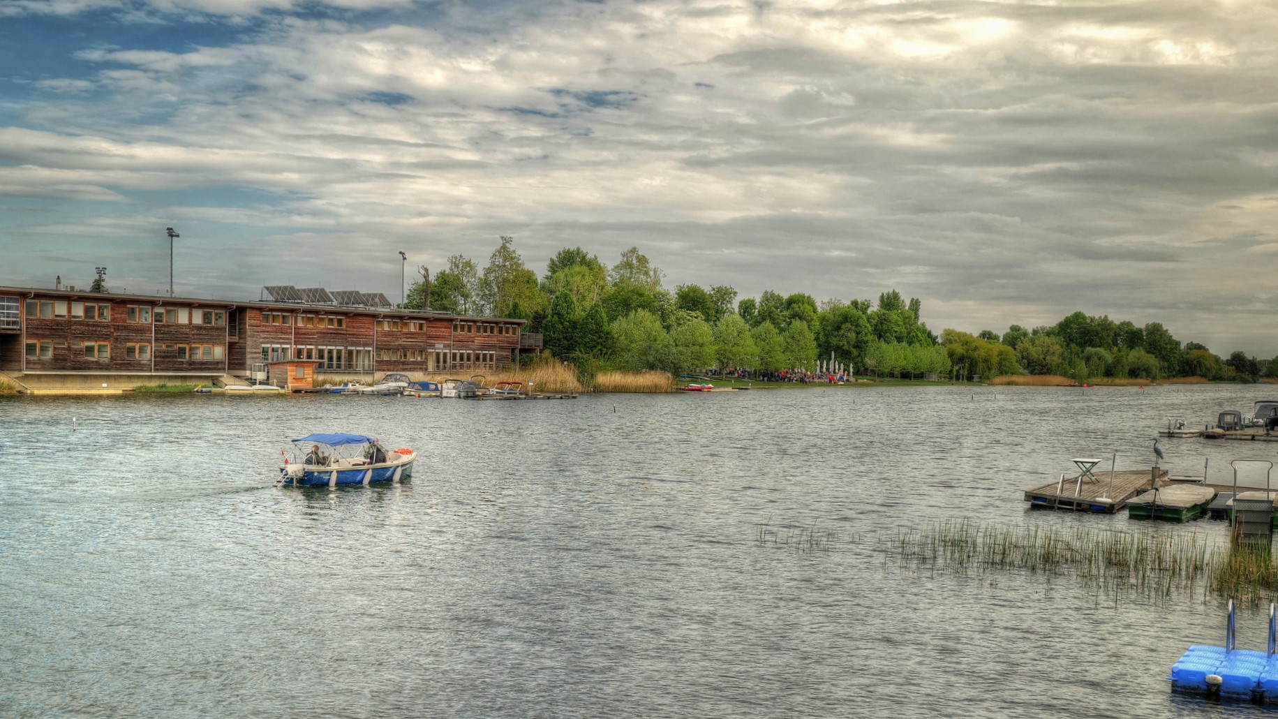 Boat on a river