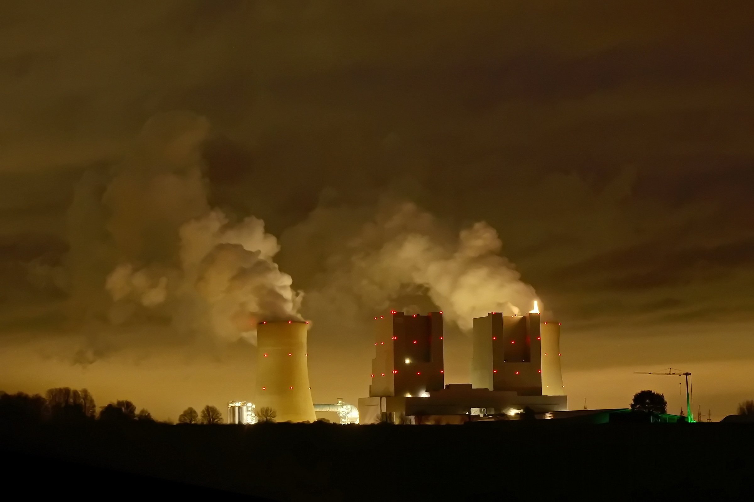 Braunkohlekraftwerk Neurath.