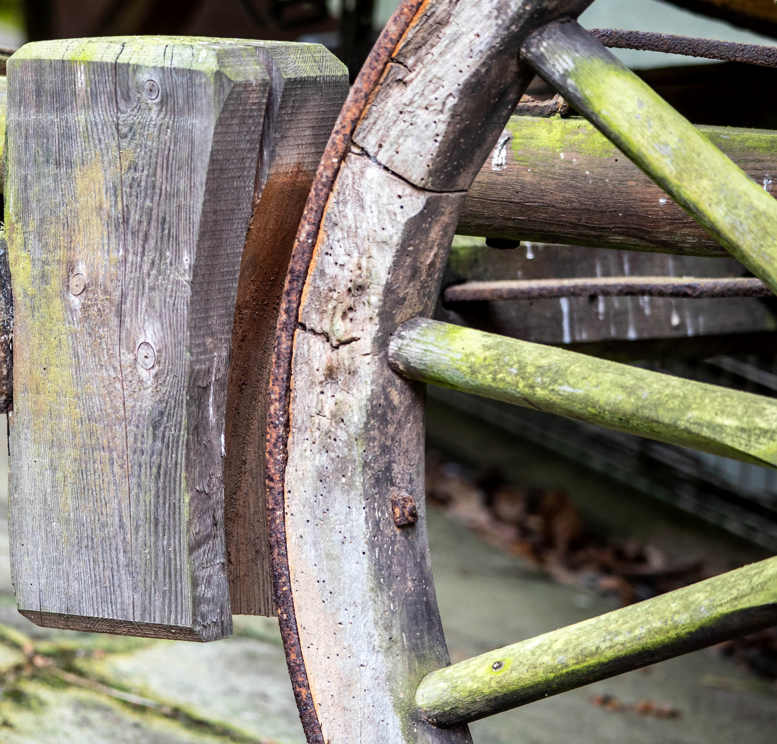 Bremsklotz aus Holz