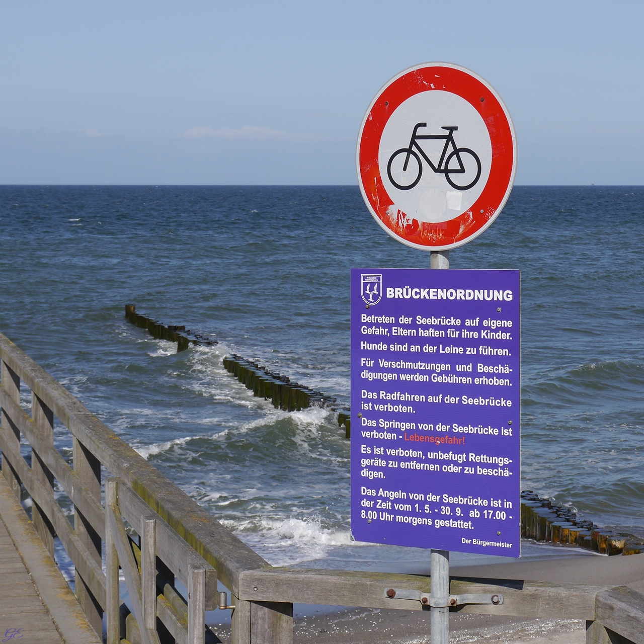 Brückenordnung an der Ost-Ostsee