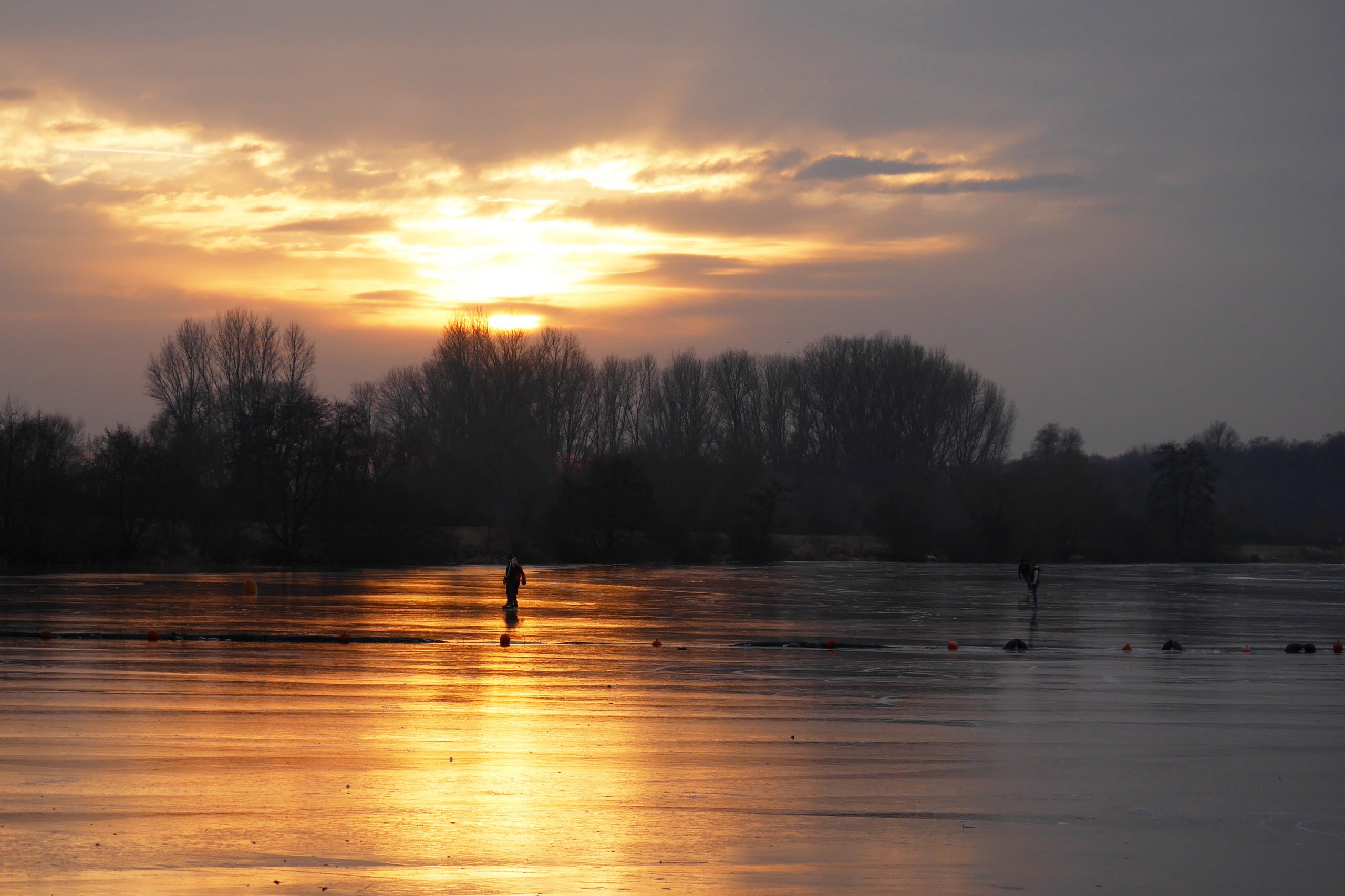 Bübchen auf dem Eis