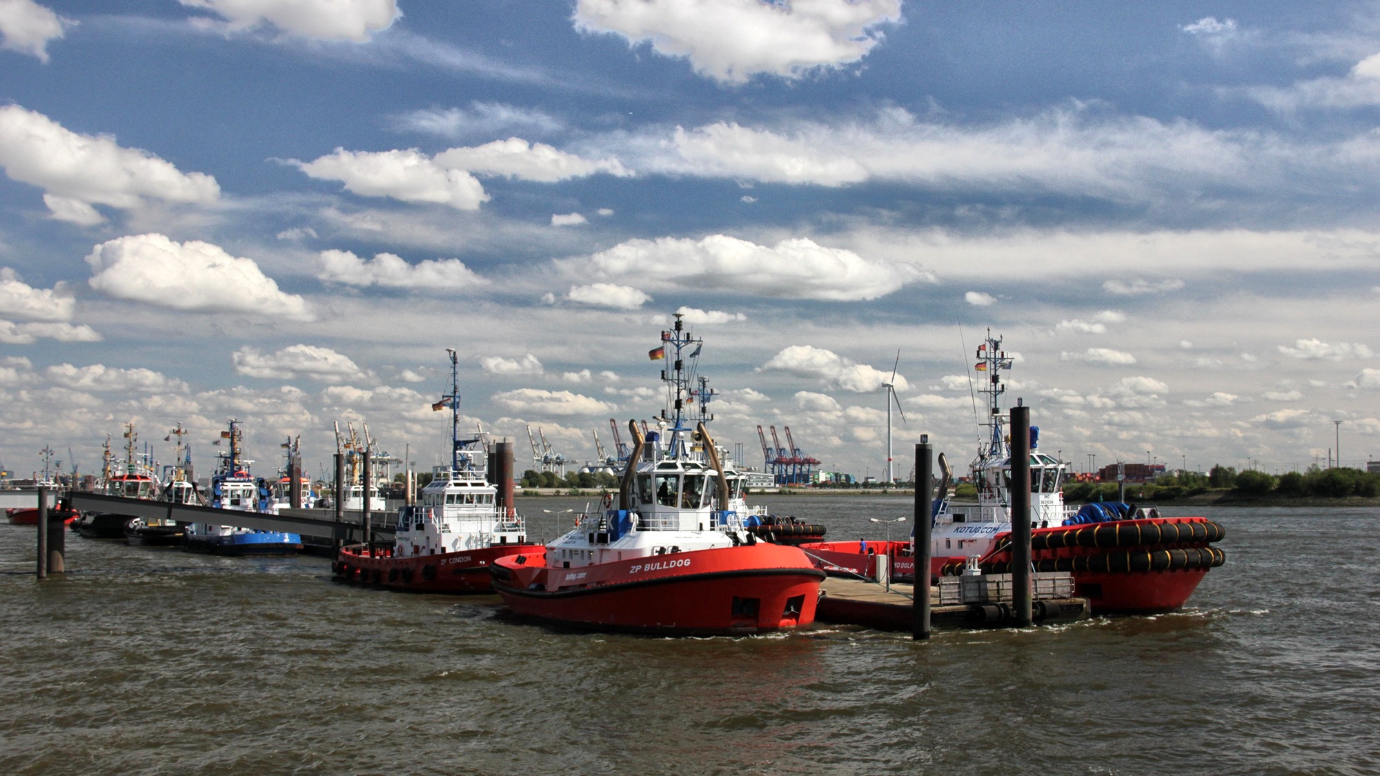 Bugsierer und Schlepper