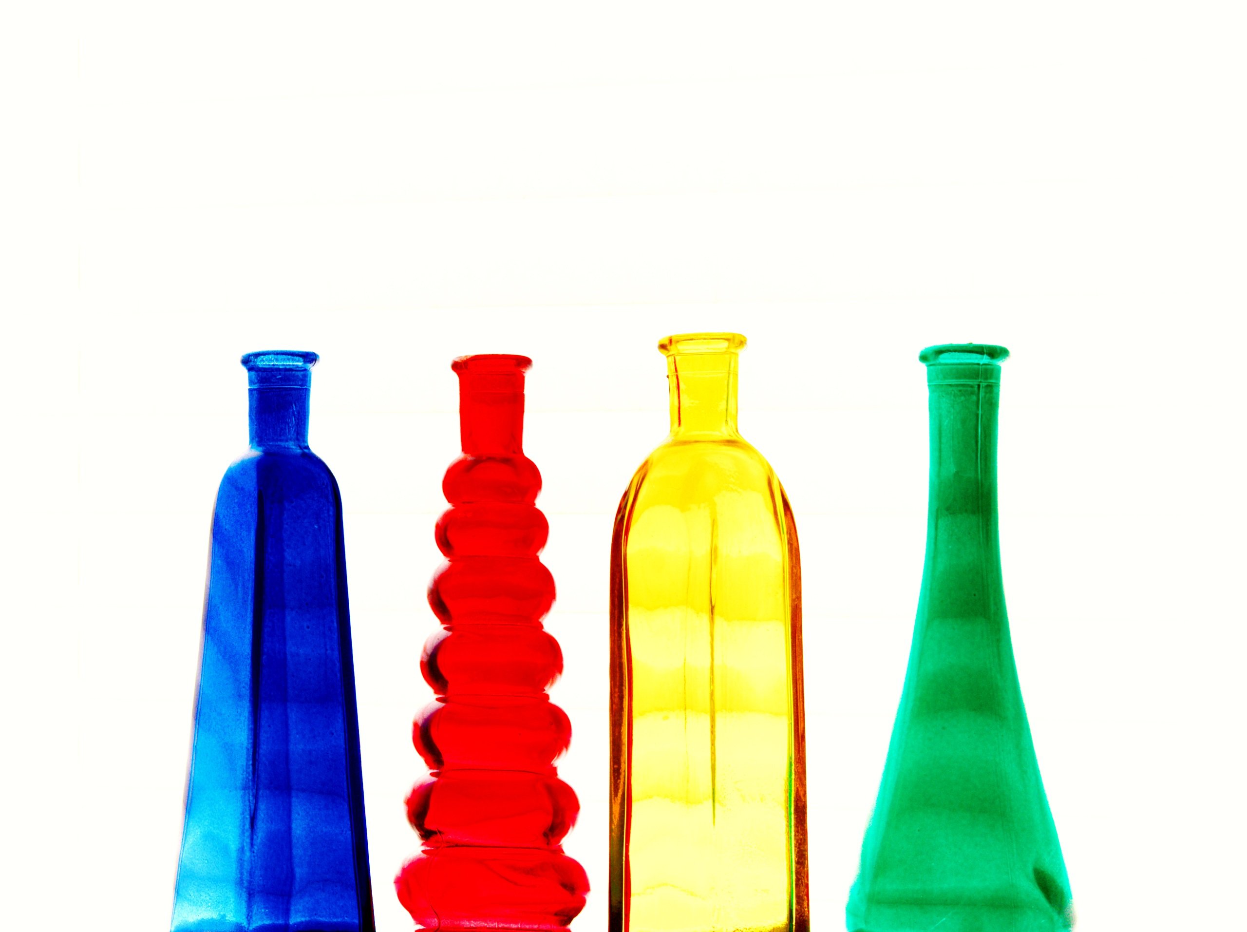Bunte Flaschen