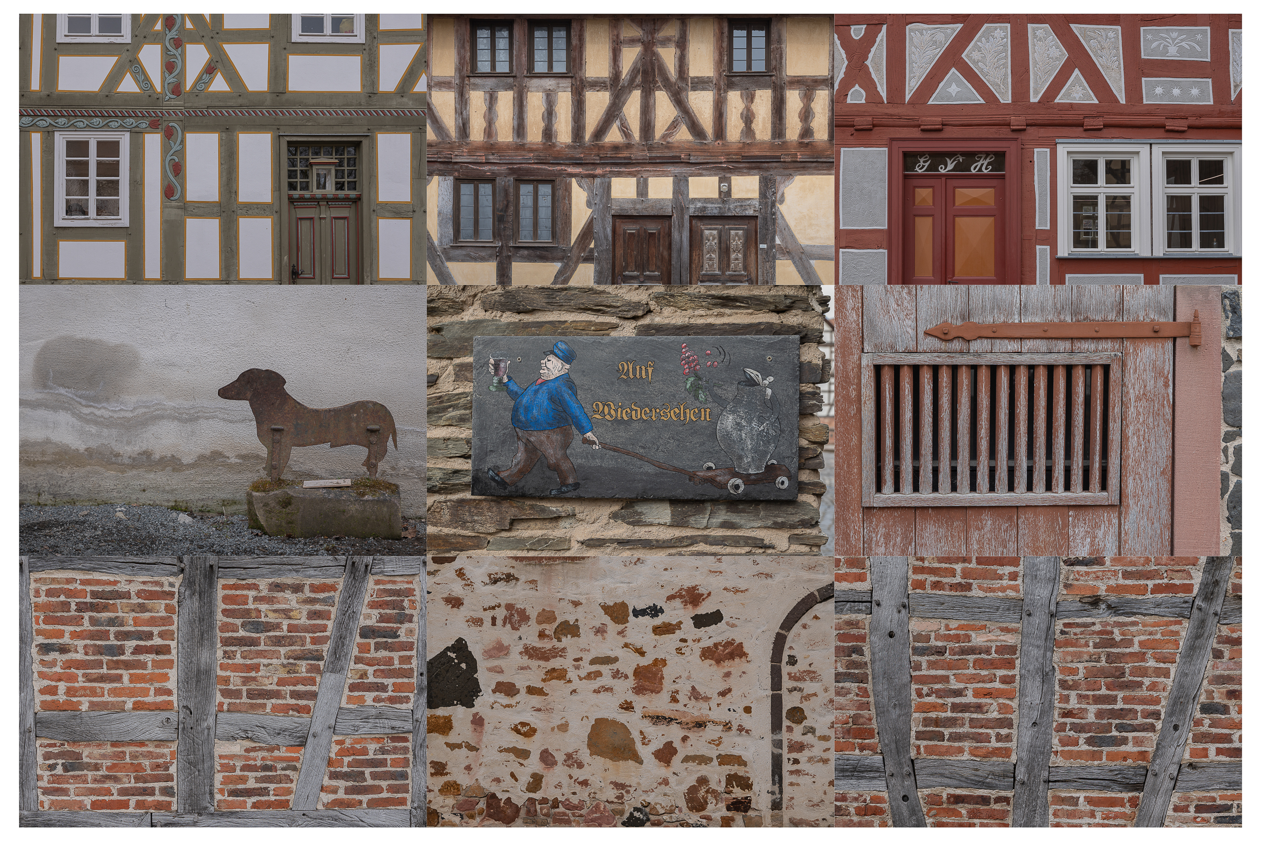 Collage Strukturen/Details