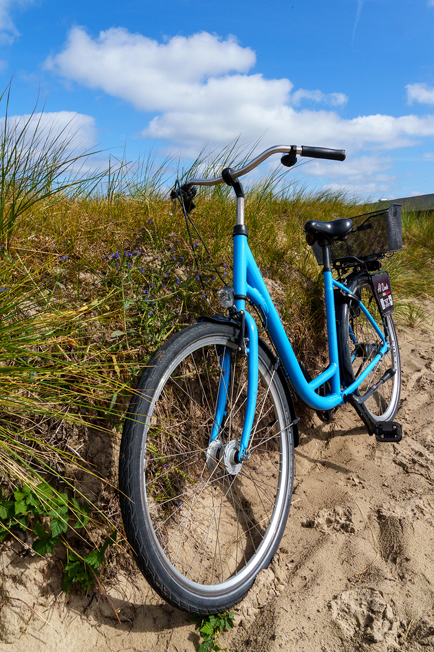 Das Fahrrad in der Düne