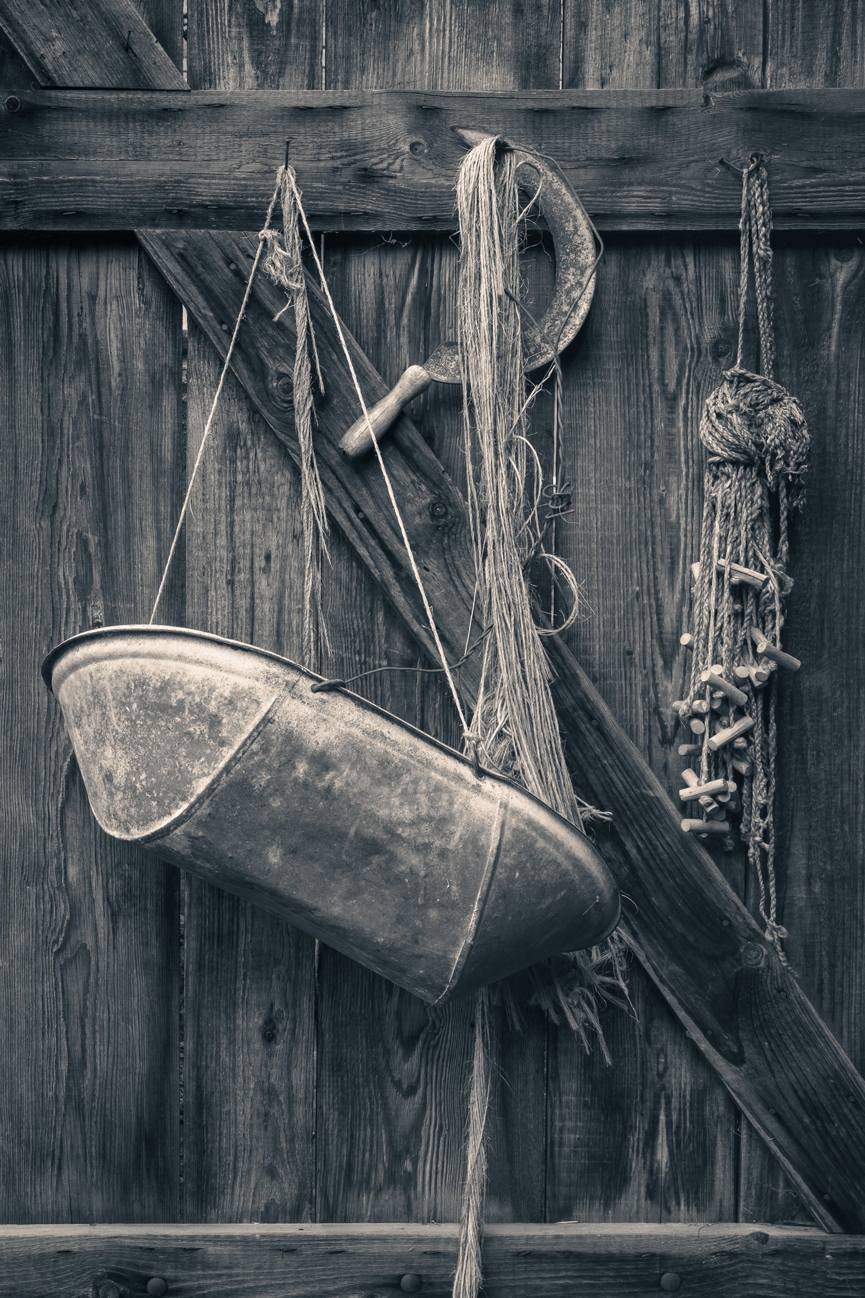 Das war noch richtig harte Arbeit.