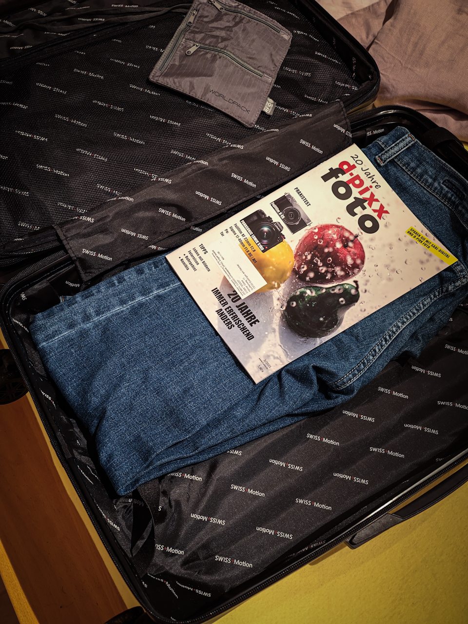 Das wichtigste ist gepackt...