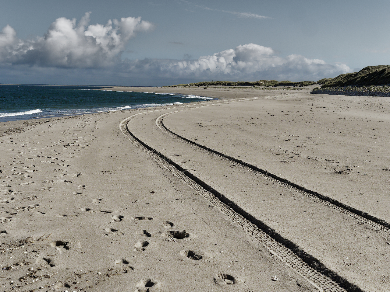 Deine Spuren im Sand