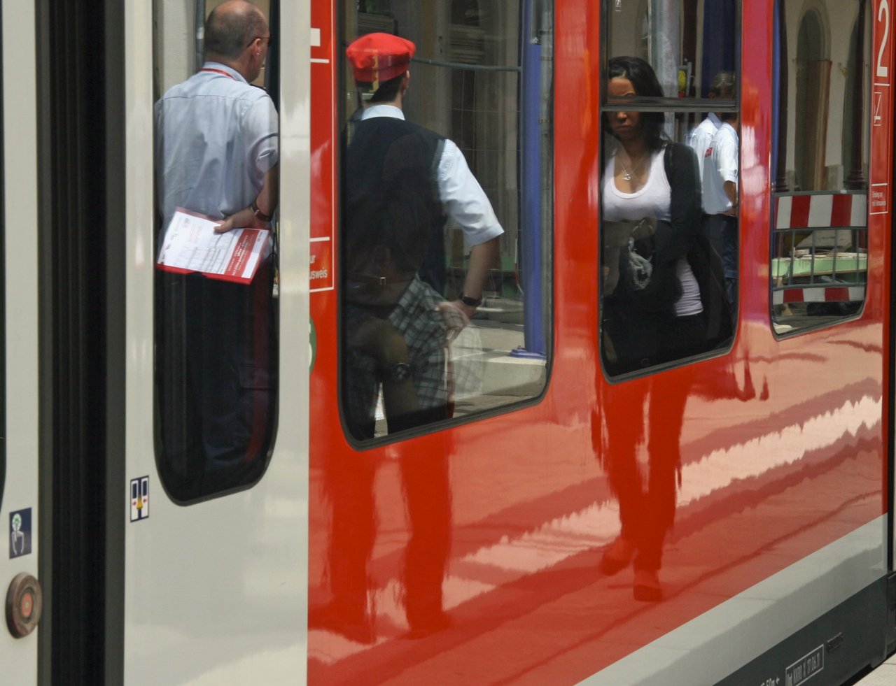 der durchsichtige Zug