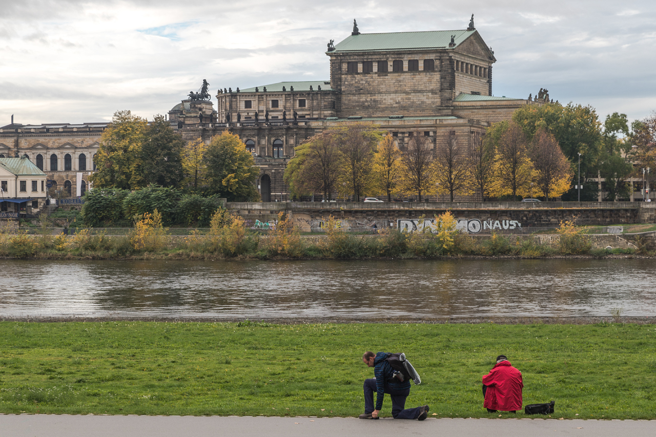 Der Götterbote schnürt seine Stiefel