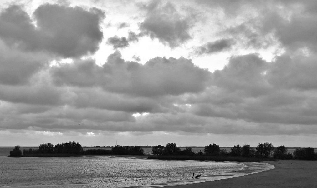 Der letzte Surfer des Tages