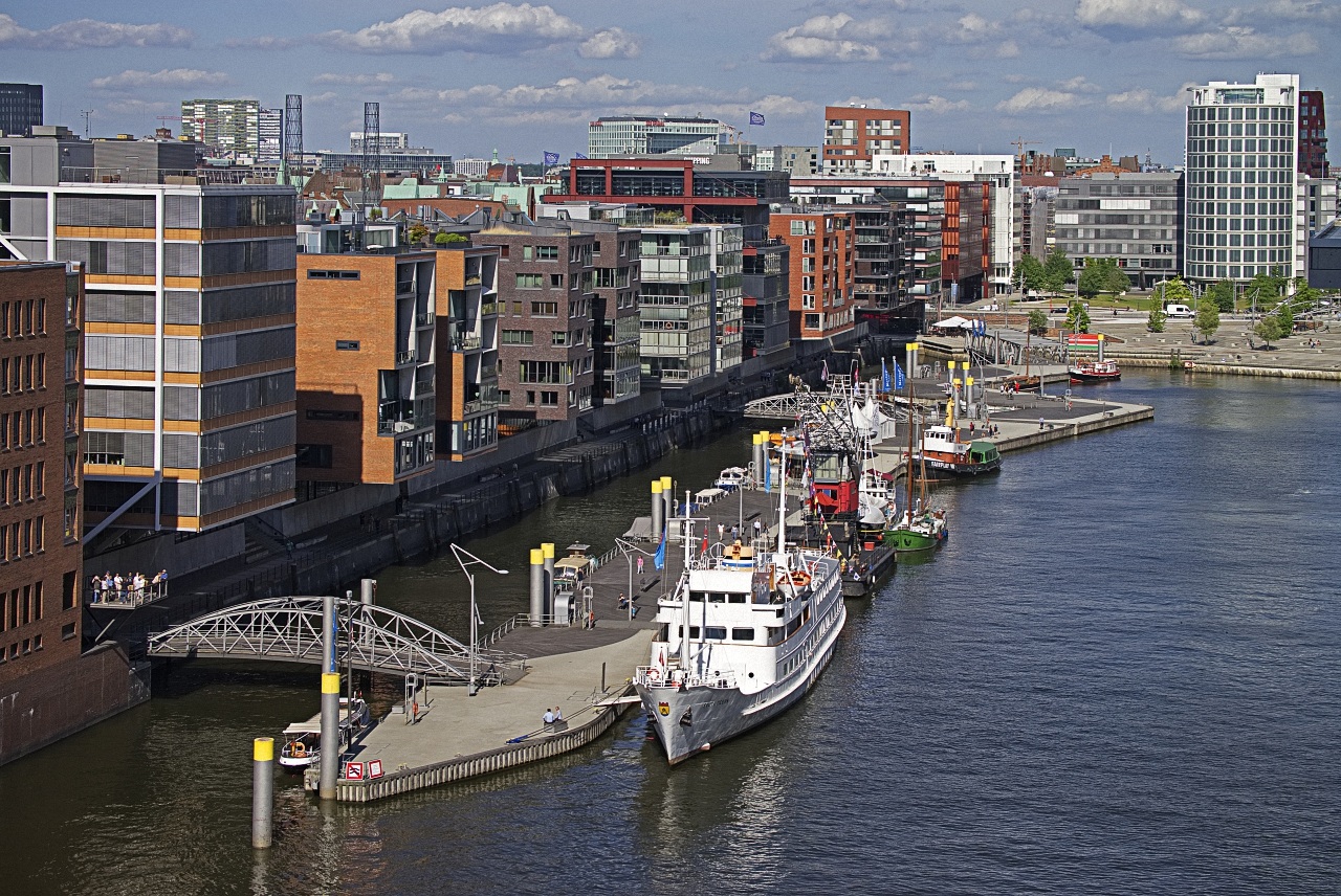 Der Sandtorhafen in der HH-Hafencity