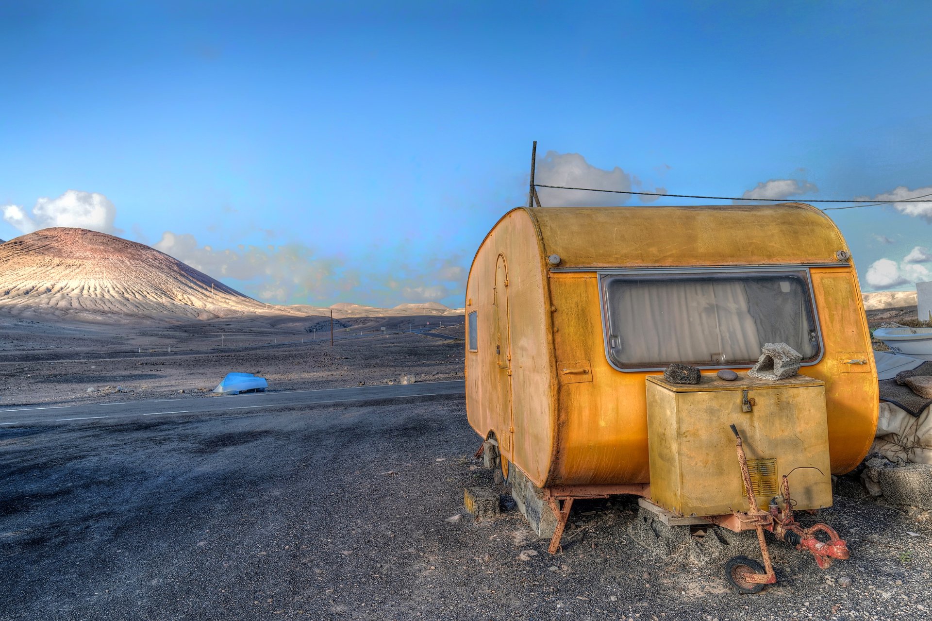 Der steht schon lange so da...