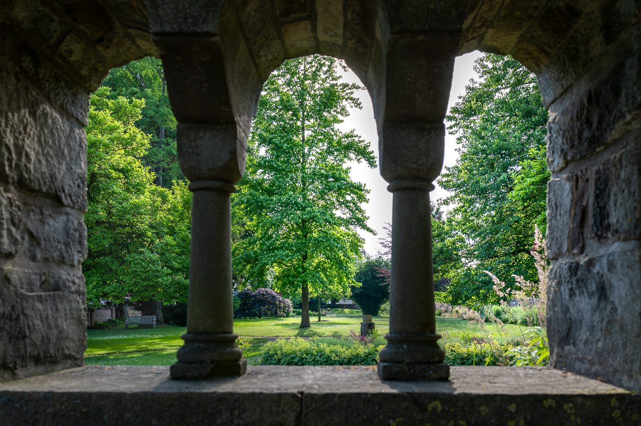 der Stiftsgarten im Juni