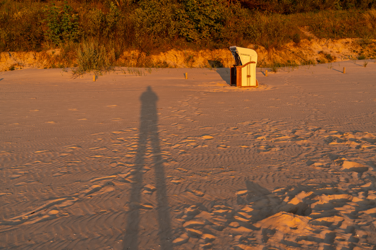 Der Strandkorb und der Fotograf