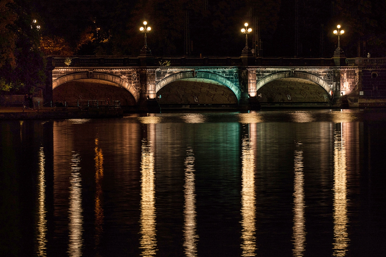 Die Lombardsbrücke