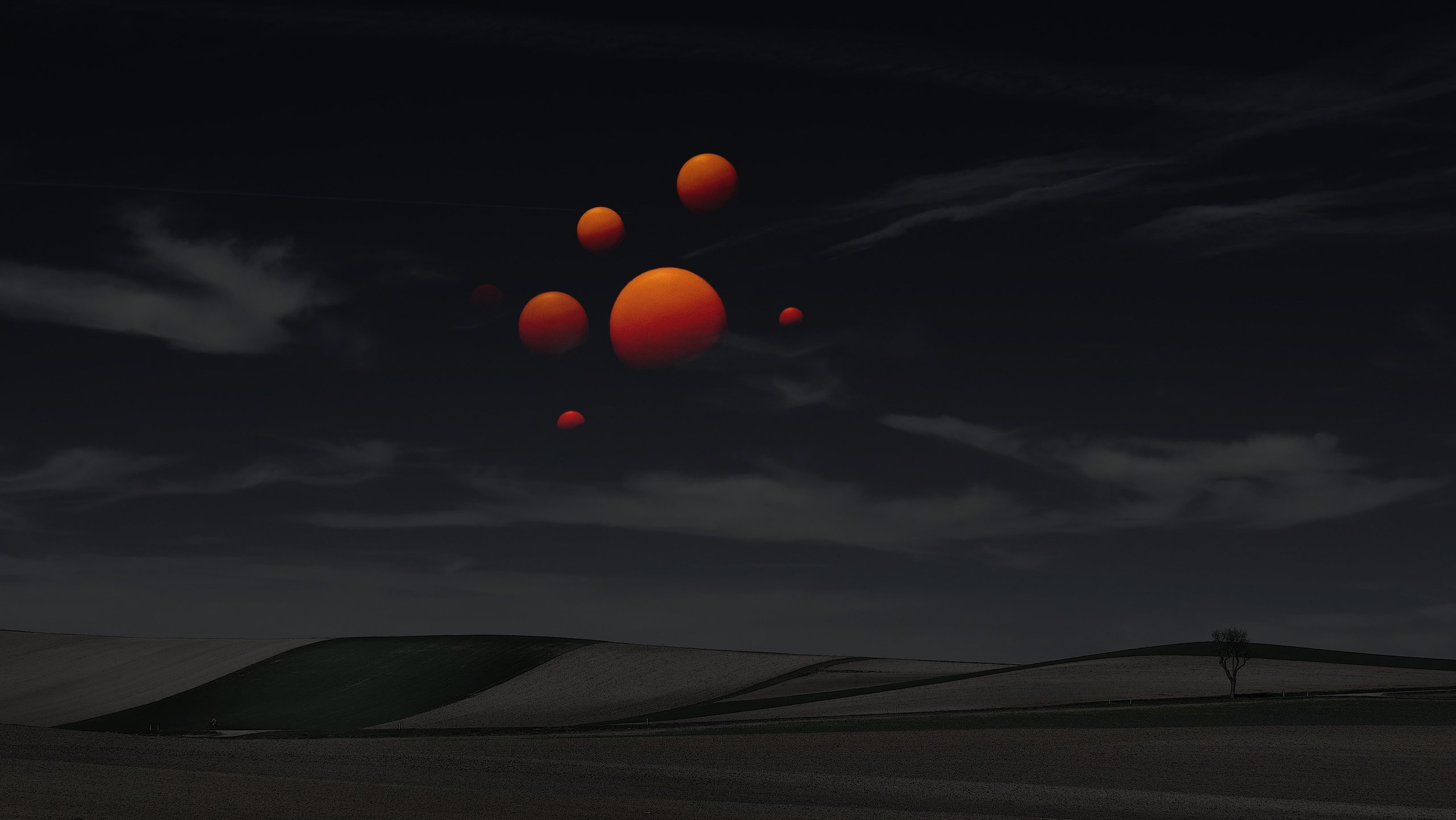 Die roten Planeten.