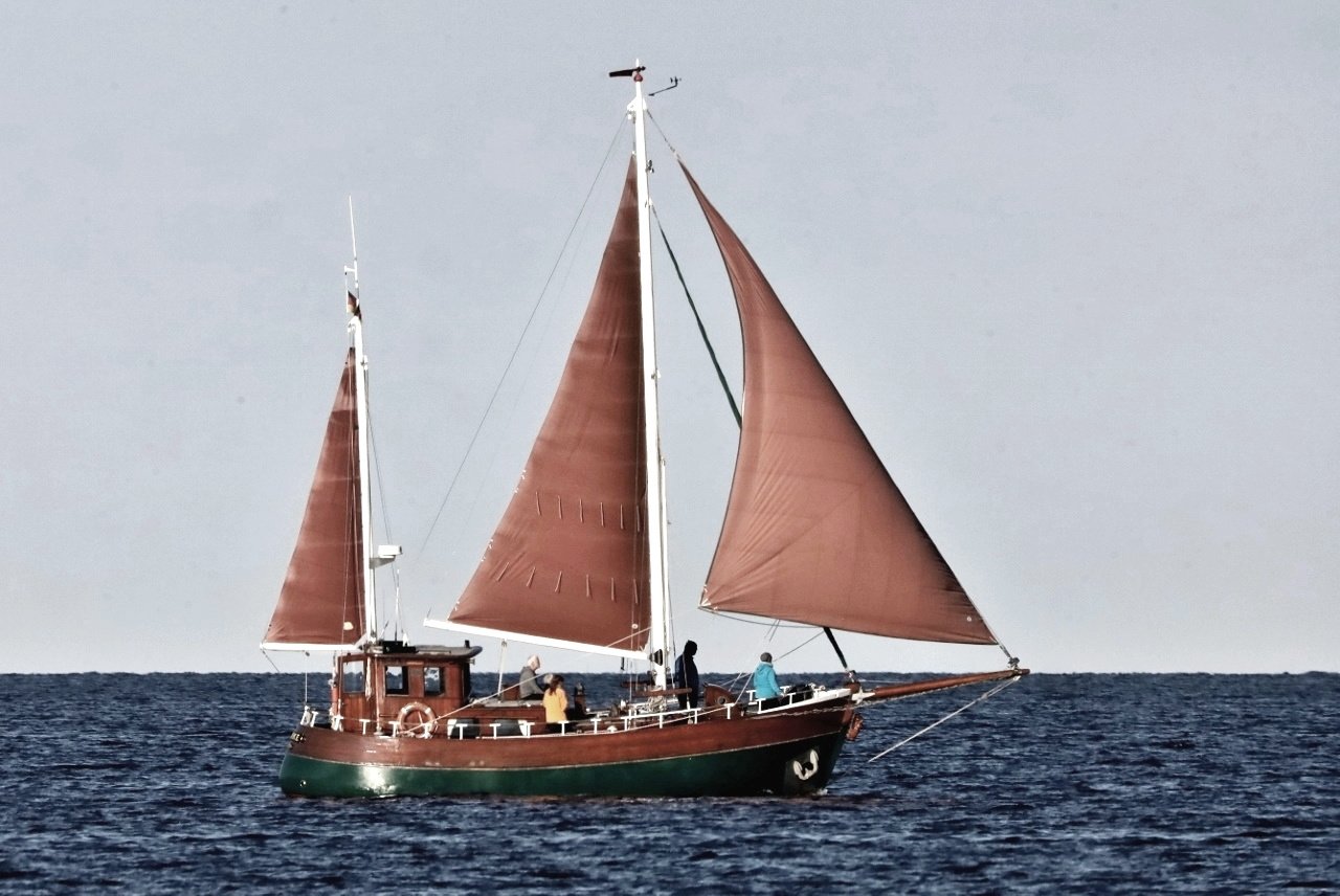 Die Segel sind gesetzt