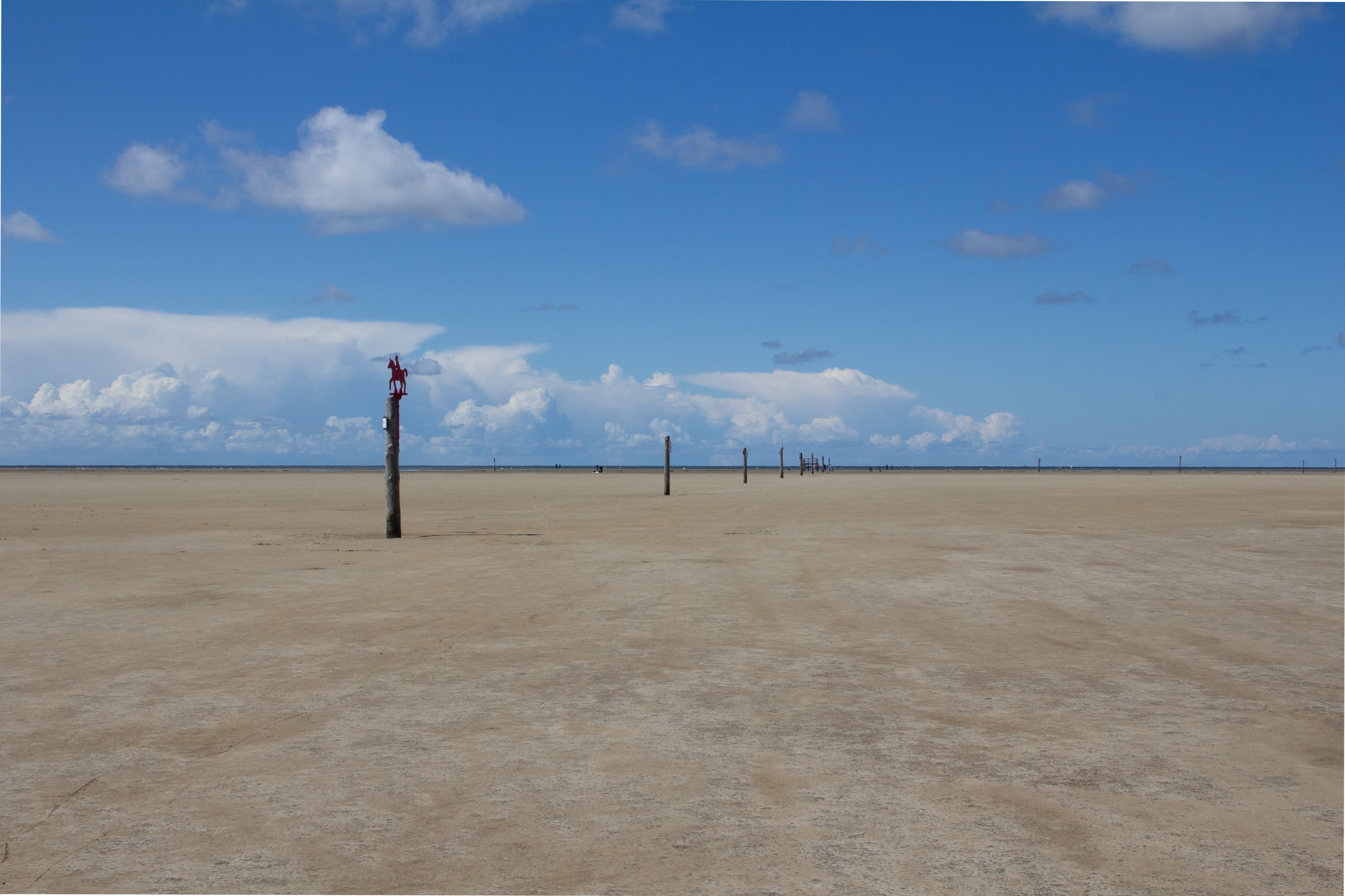 Die unendliche Weite des Strandes