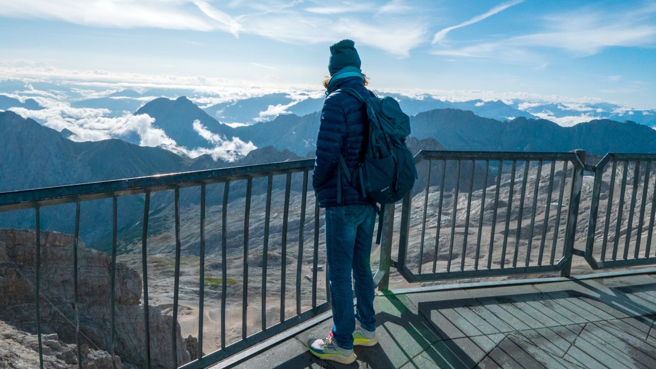 Die Weite und Ausblick Genießen