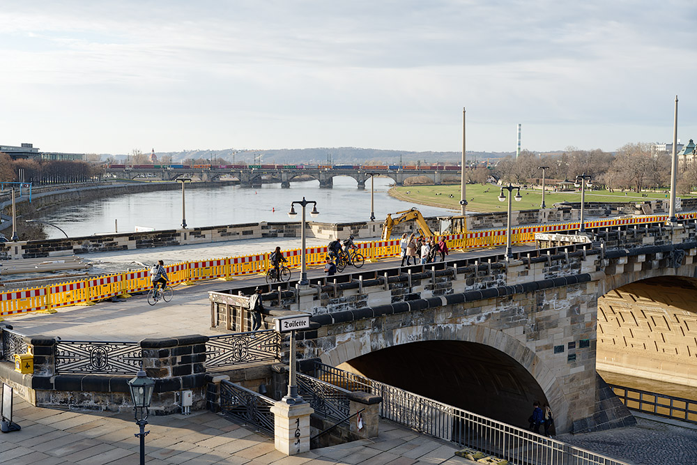 Dresden 2021 - 03 - Augustusbrücke