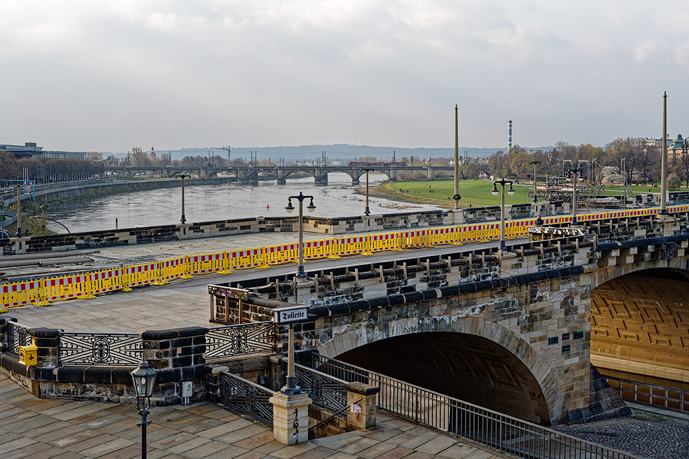 Dresden 2021 - 04 - Augustusbrücke