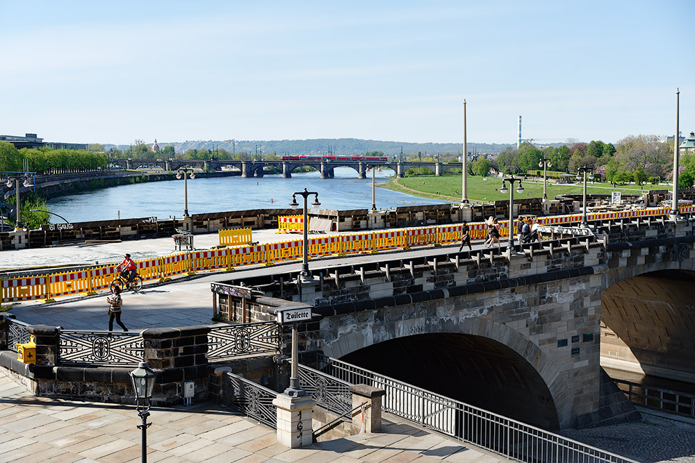 Dresden 2021 - 05 - Augustusbrücke