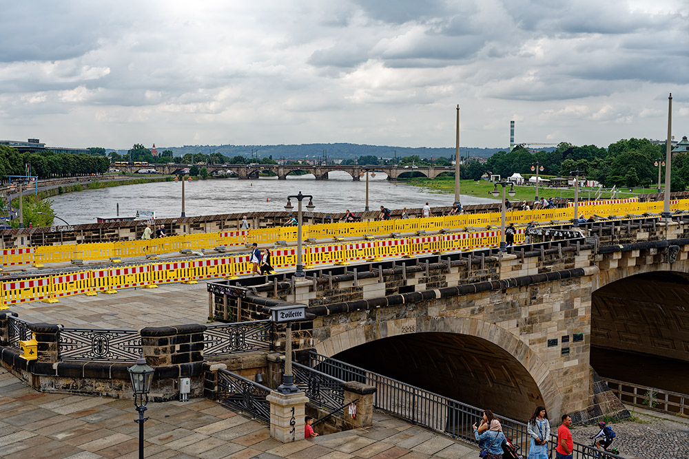 Dresden 2021 - 07 - Augustusbrücke