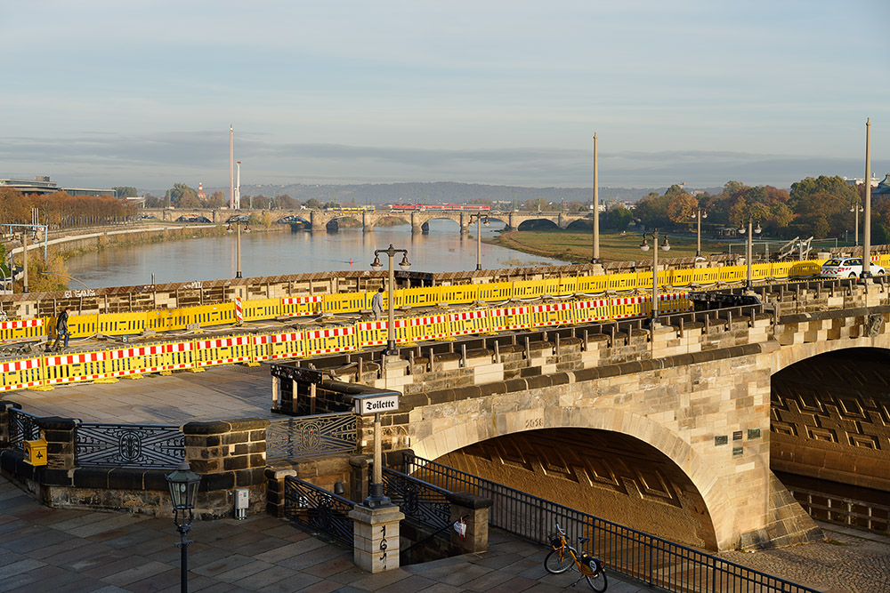 Dresden 2021 - 10 - Augustusbrücke