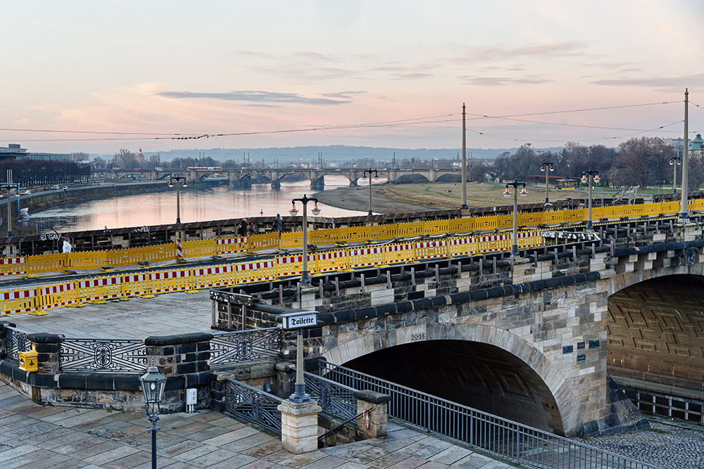 Dresden 2021 - 11 - Augustusbrücke