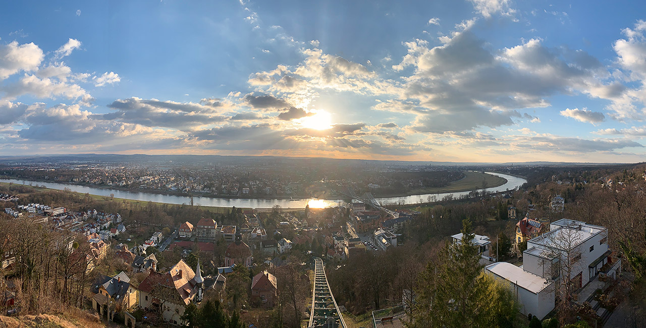 Dresden Elbtalblick