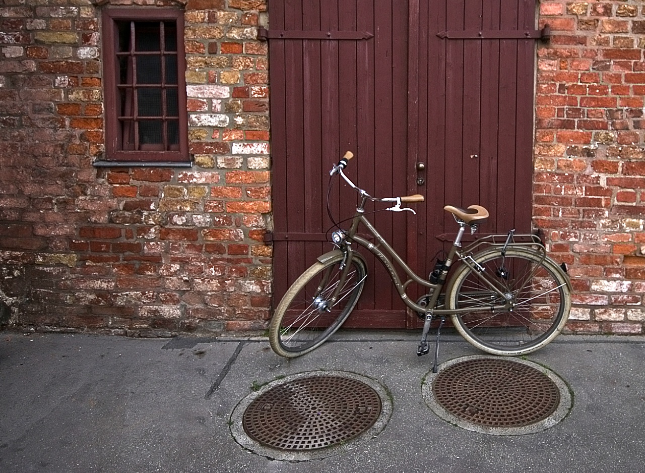 Ein Fahrrad