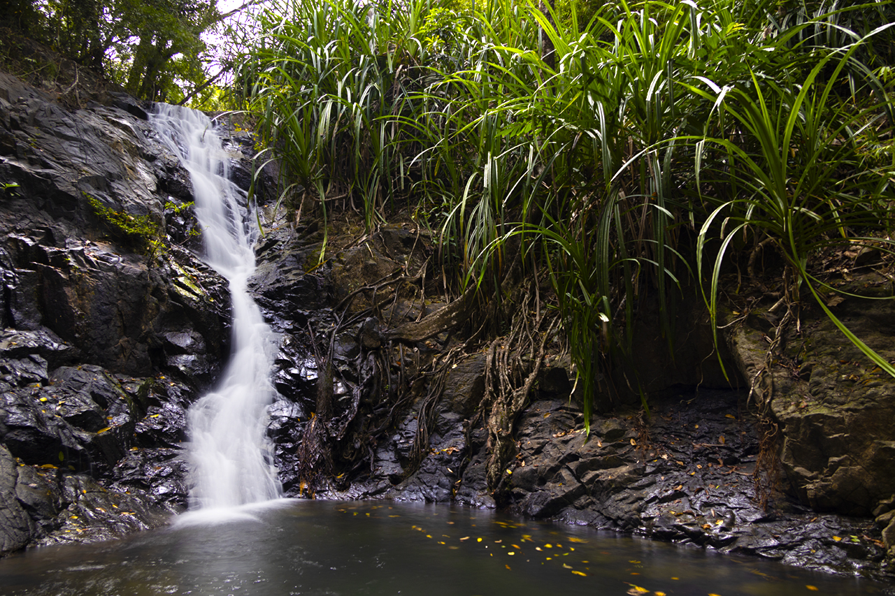 Ein kleiner Wasserfall