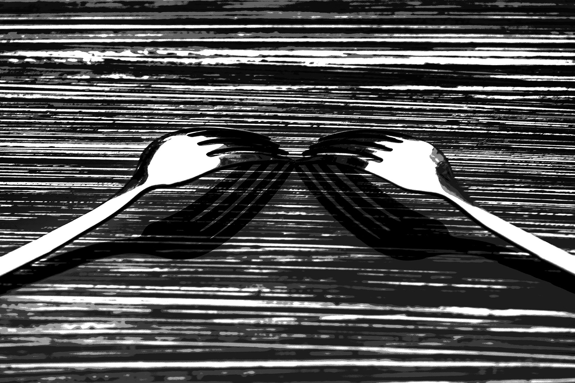 Einfach nur schwarz/weiß