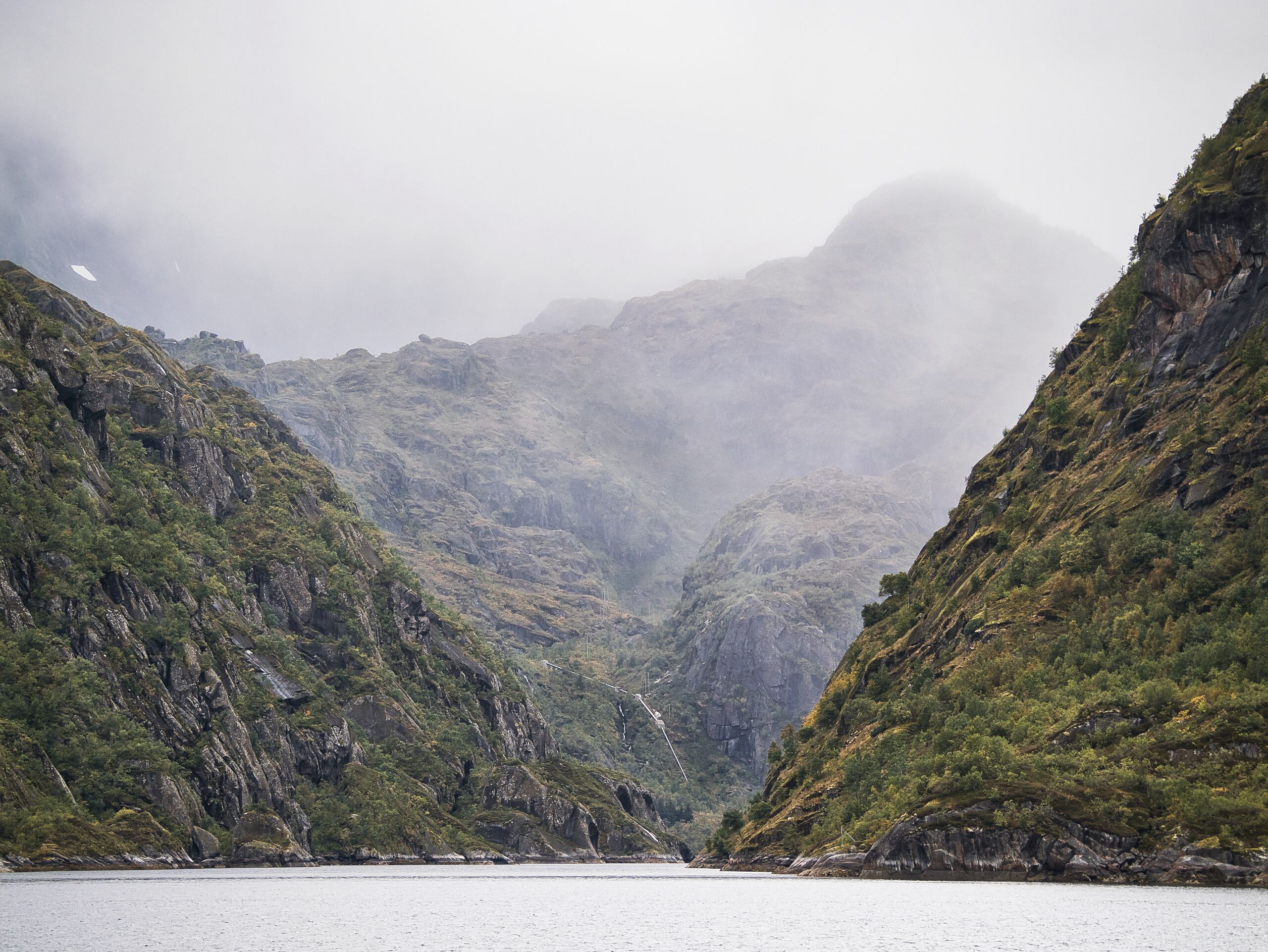 Einfahrt in den Trollfjord