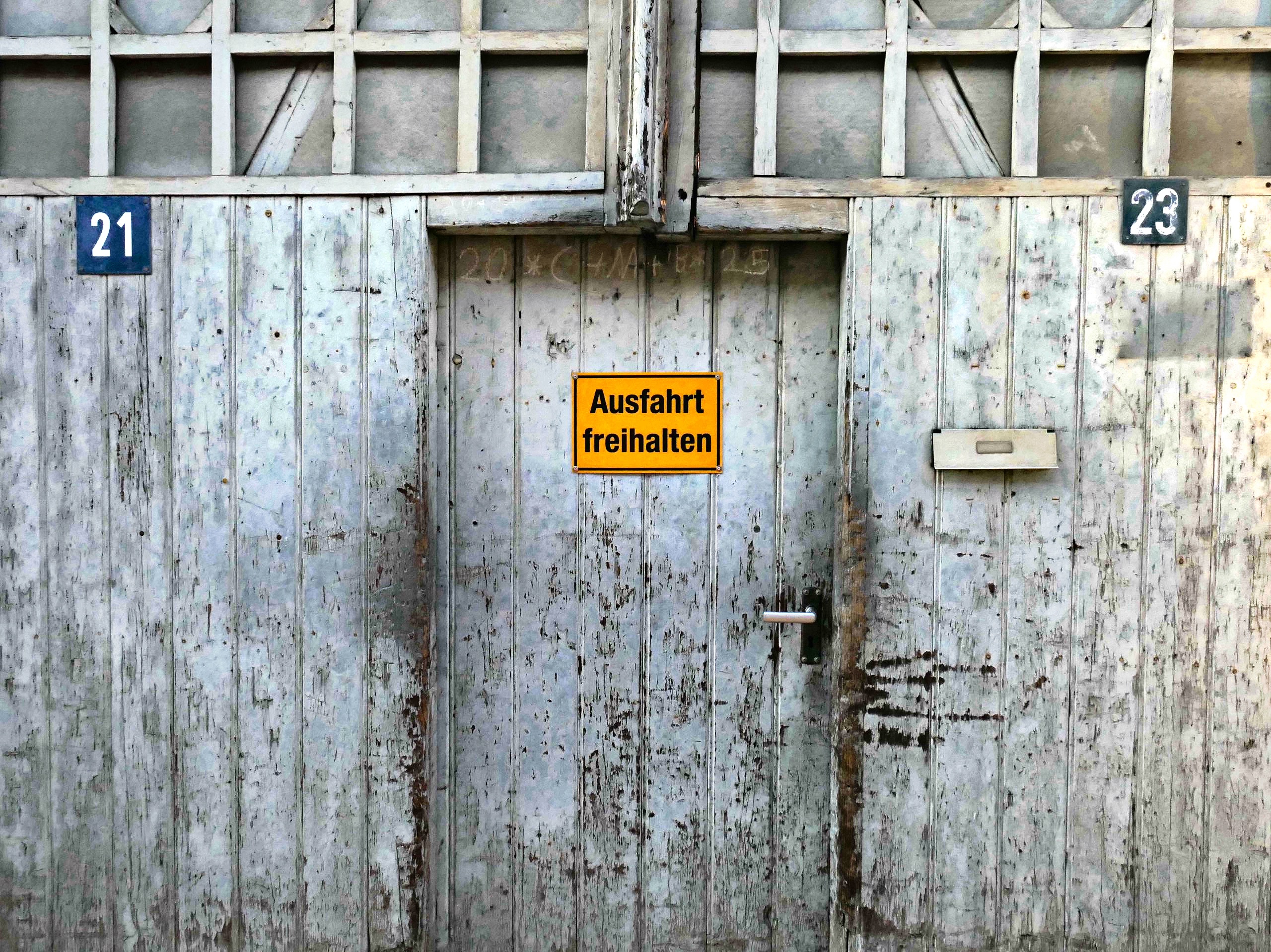 Eingang für 21 / 23