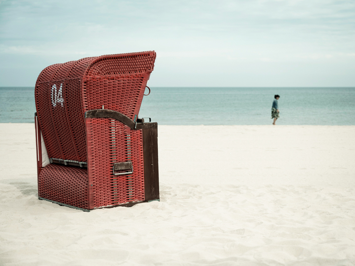 Einsam am Strand - meine Version