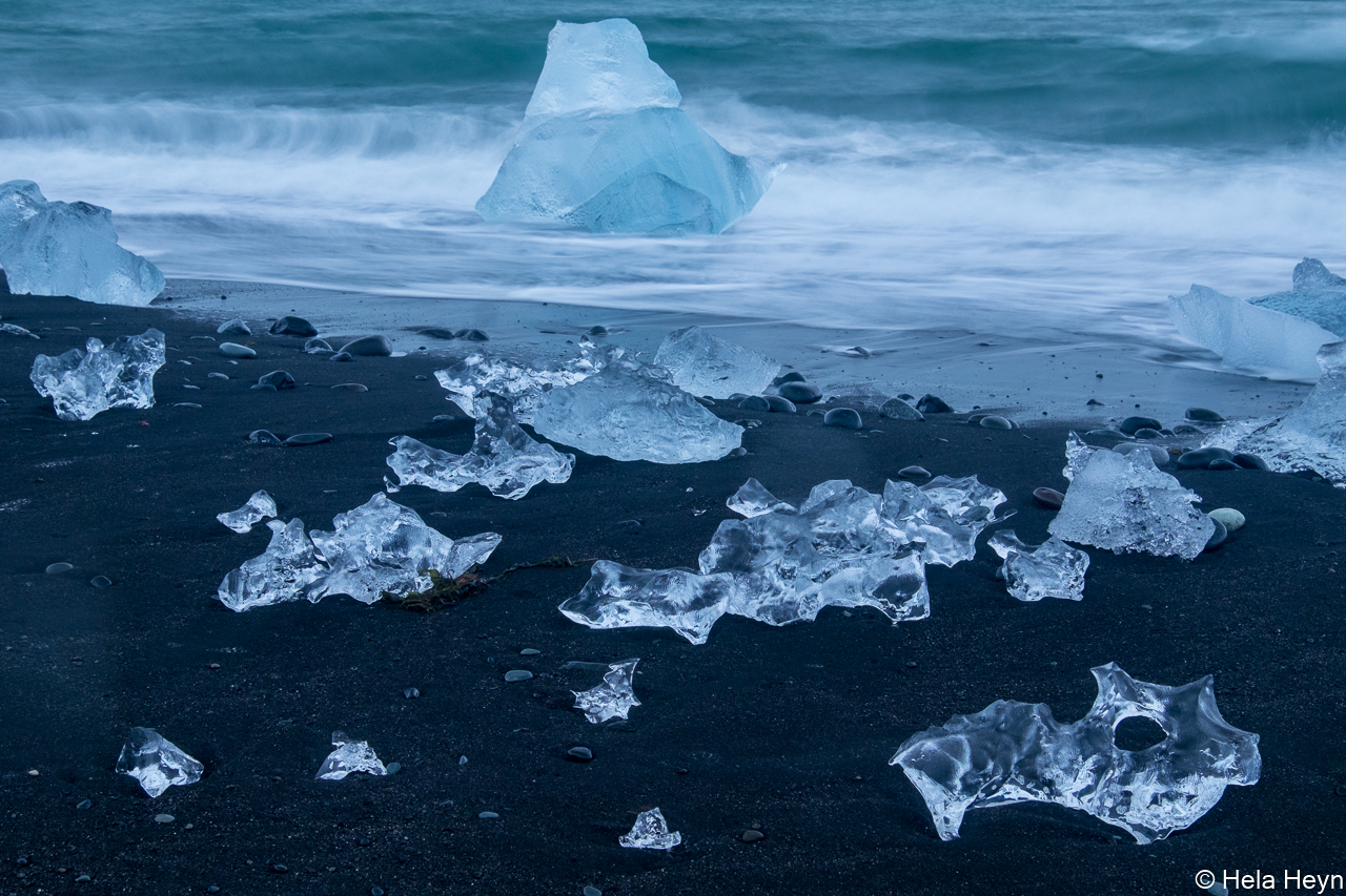 Eis gibt's auch auf Island
