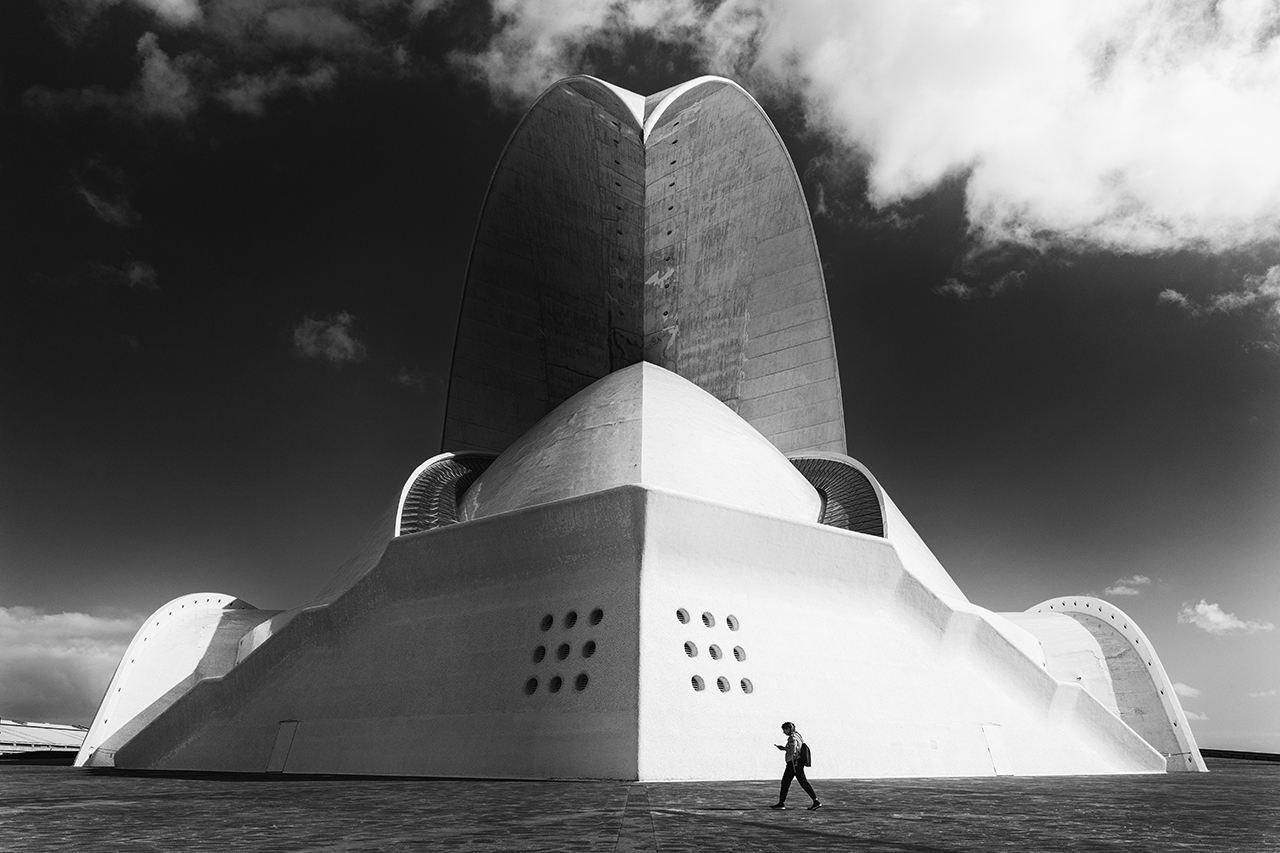 Entlang am Auditorio de Tenerife