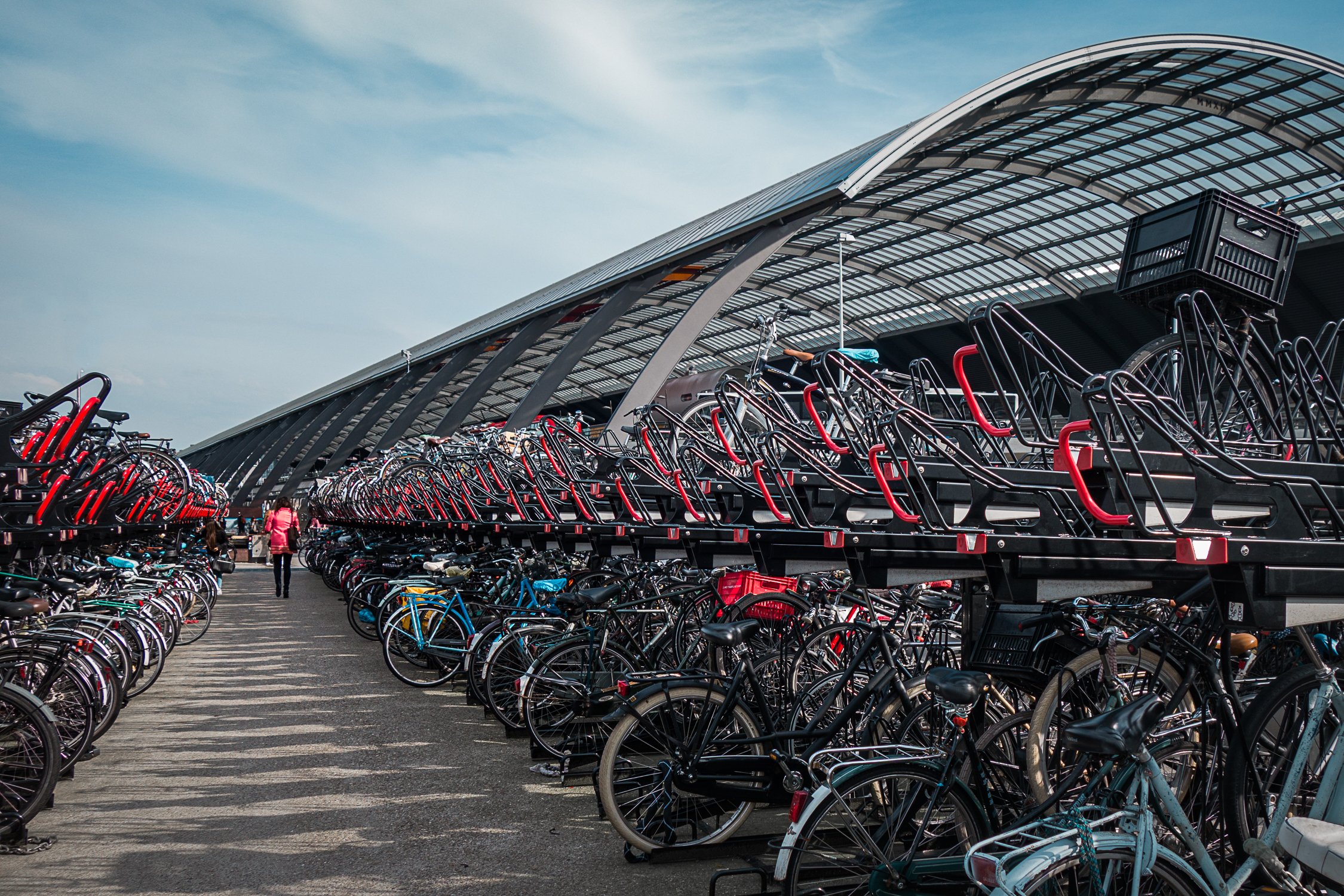 Fahradparkhaus Amsterdam