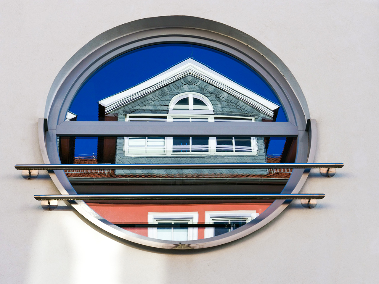 Fenster mit Spiegelung