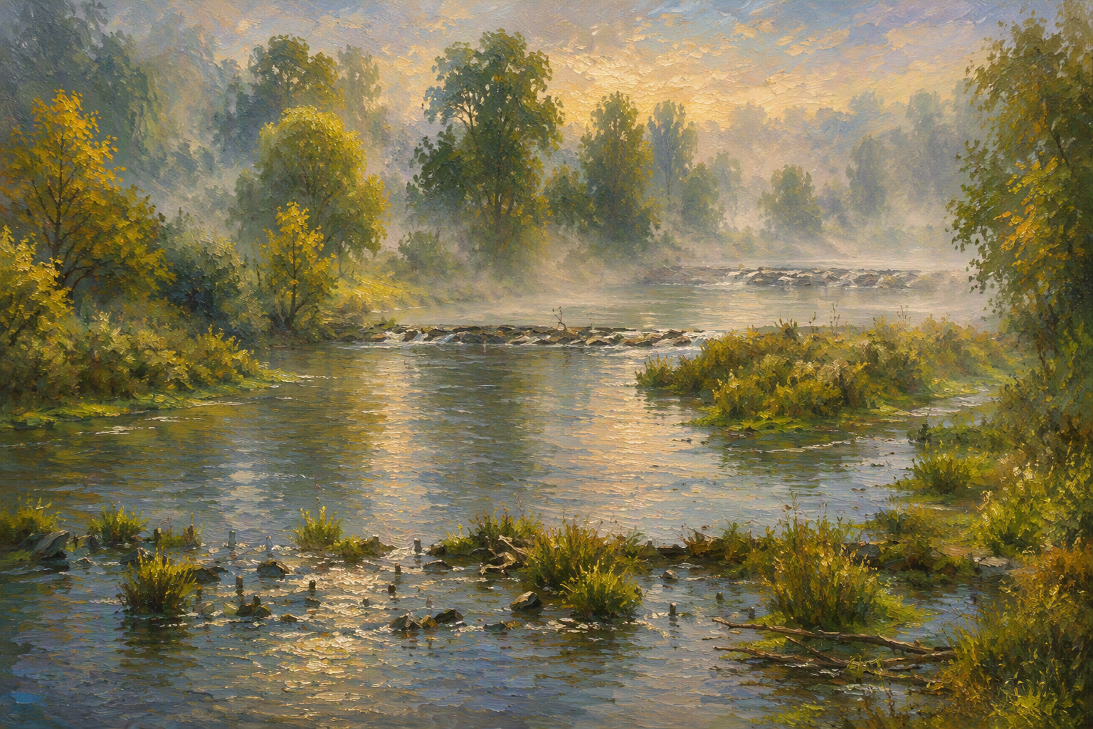 Flusslandschaft