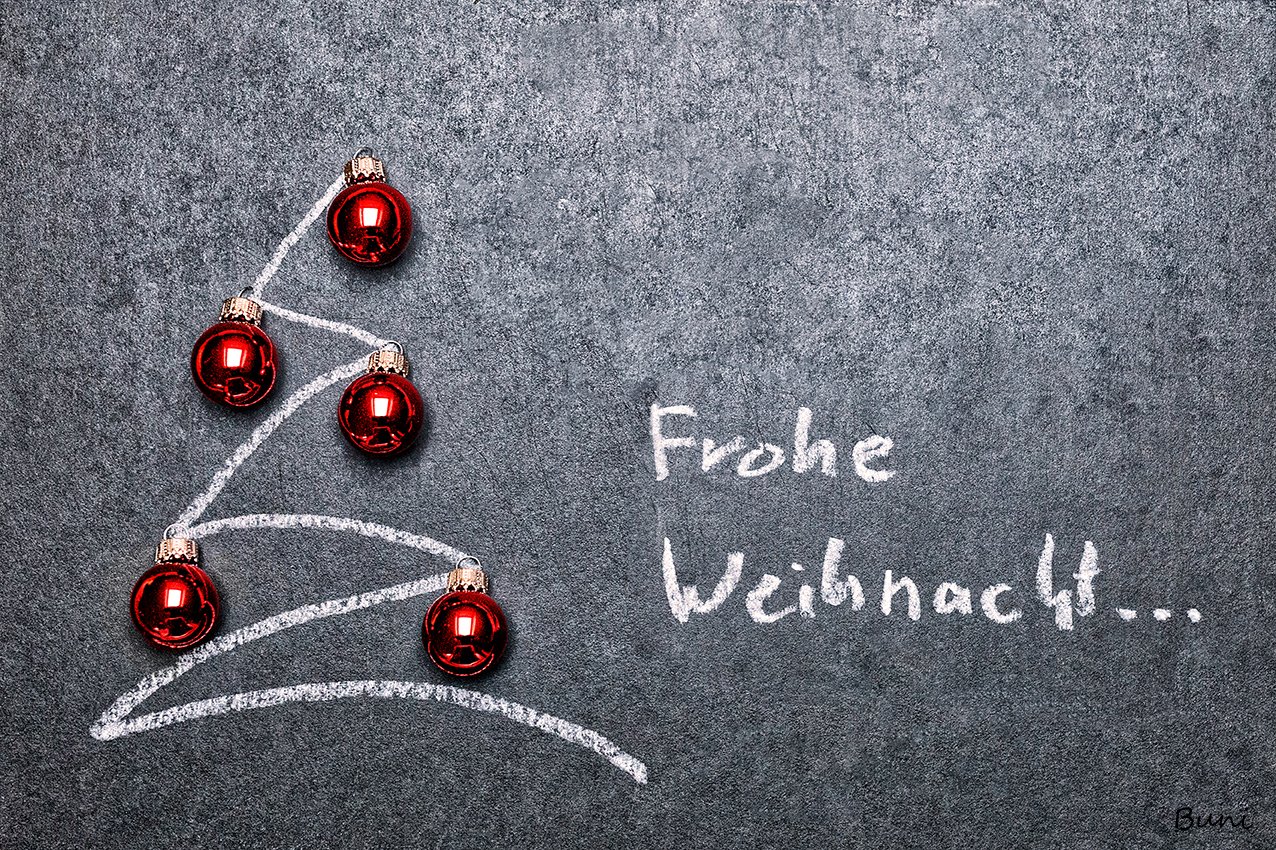 Frohe Weihnachten...