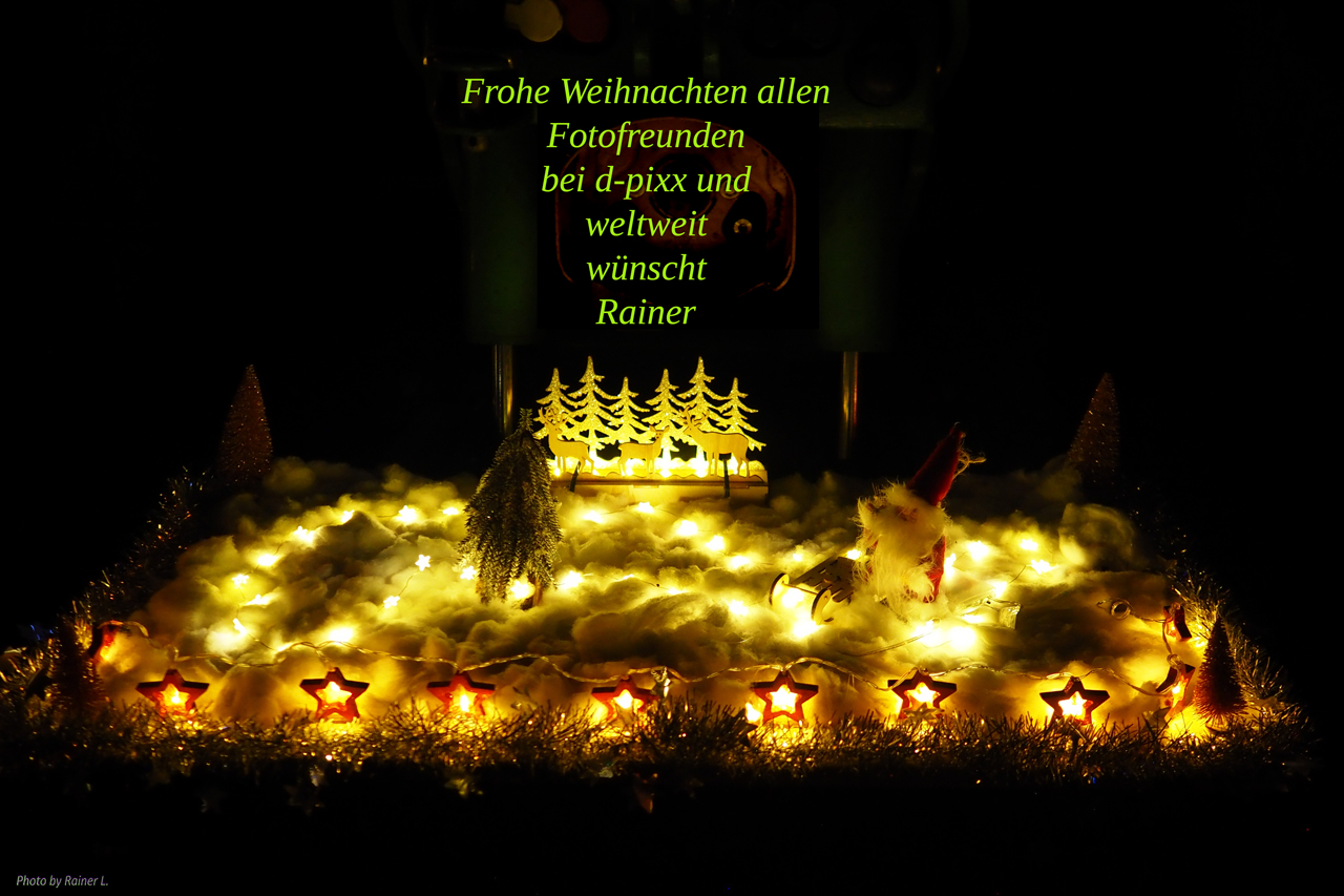 Frohes Fest allen Lichtmalern hie und da...