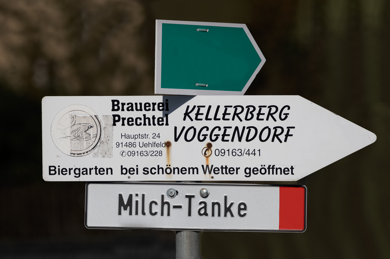 Für mich nur eine Richtung > "Kellerberg Voggendorf"